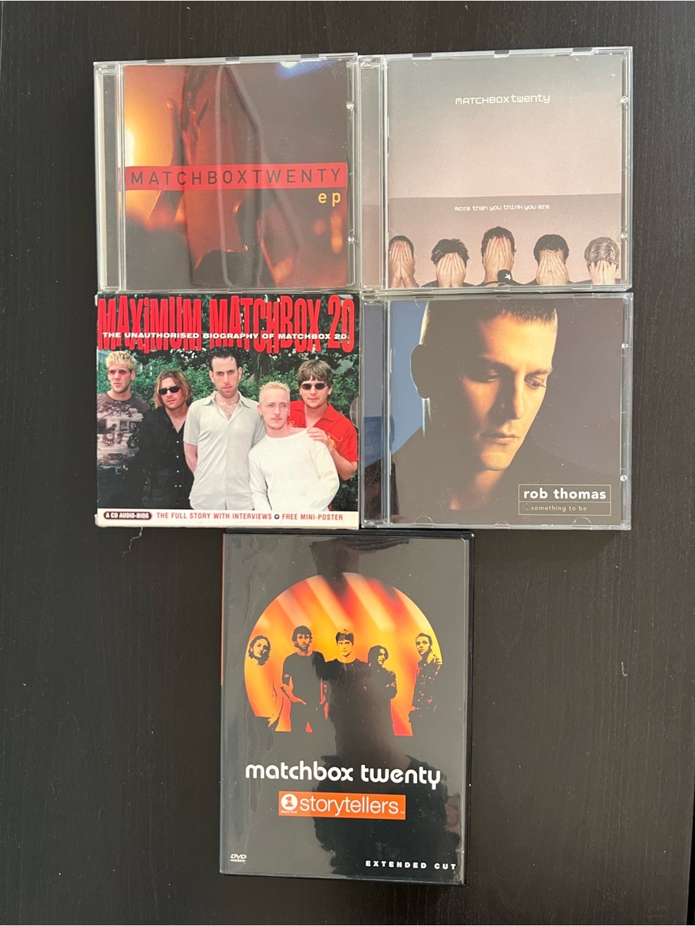 2/$25 Matchbox Twenty CD & DVD Collection